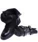 Czarne botki workery z ćwiekami 15251 /E2-2 15251 T237/