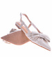 Beżowe balerinki z kokardą Seastar /E7-2 10455 S423/