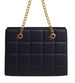 Granatowa torebka kuferek z łańcuszkiem i paskiem /H2 K27 TB675 G195/