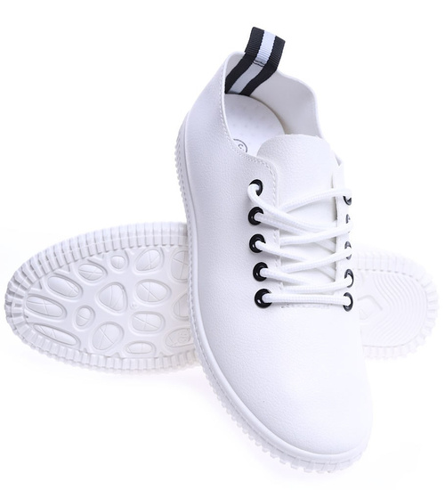 Białe tensiówki damskie /c7-3 14785 T274/