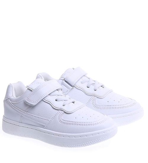 Dziewczęce białe buty sportowe /C7-1 15440 T223/