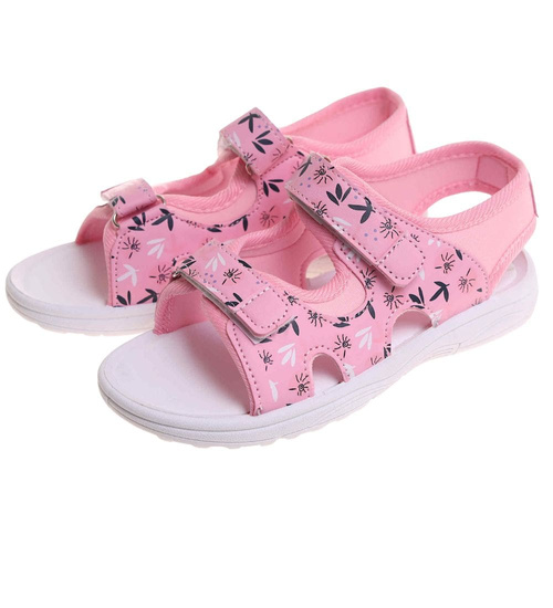 Różowe sandały dla dziewczynki /B3-2 17886 T294/