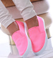 Wsuwane fuksjowe trampki slip on /E8-2 13608 S171/