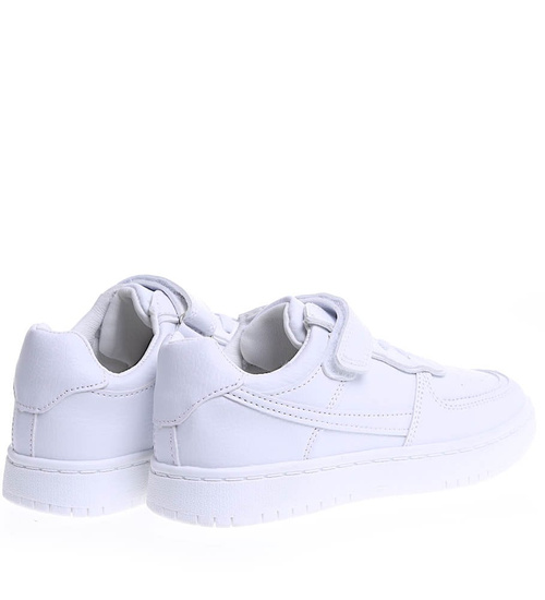 Dziewczęce białe buty sportowe /C7-1 15440 T223/