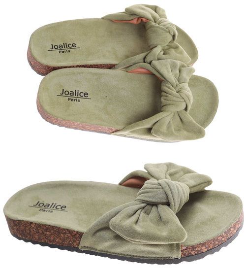 Zielone otwarte klapki profilowane /F10-2 17741 W122/