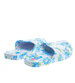 Niebiesko białe damskie klapki na basen /F5-1 14164 S009/