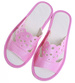 Różowe ażurowe domowe klapki kapcie /A10-1 16170 S165/