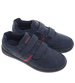 Granatowe męskie buty sportowe na rzepy /A3-2 18679 T484/