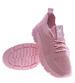 Wsuwane damskie buty sportowe Różowe /A9-3 13100 S396/