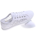 Koronkowe ażurowe białe tenisówki /G12-2 16290 T287/