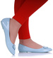 Niebieskie baleriny damskie /B4-2 8250 S099/