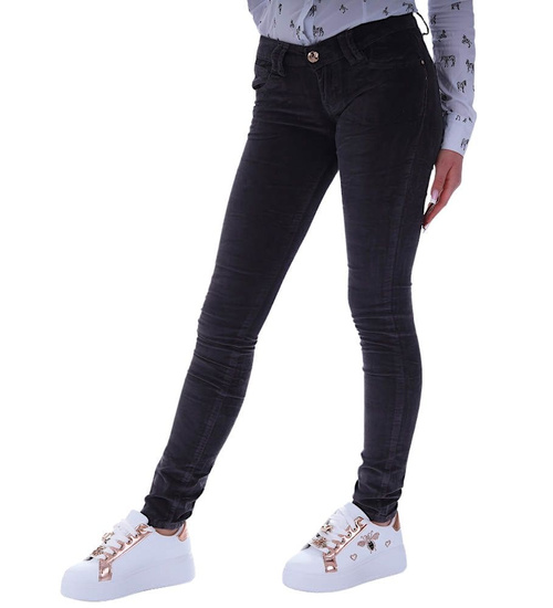 Szare wygodne spodnie damskie /H2 UB840 G4/