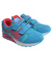 Dziewczęce niebieskie buty sportowe na rzepy /A9-2 18128 T292/