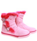 Botki ocieplane różowe dziewczęce G8-2 17004 T290/