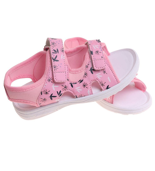 Różowe sandały dla dziewczynki /B3-2 17886 T294/