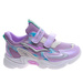 Fioletowe dziewczęce buty sportowe /D2-2 17426 T203/