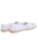 Białe koronkowe balerinki espadryle /D3-3 16151 T2/