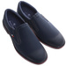 Wsuwane męskie półbuty granatowe pantofle /D8-2 14663 T496/
