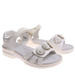 Białe dziewczęce sandały /F7-1 17896 T290/