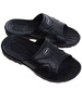 Basenowe klapki męskie CZARNE /A9-1 11727 T195/