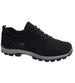 Męskie buty trekkingowe Duże rozmiary Czarne /B5-1 18106 T436/