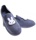 Ciemno szare wsuwane trampki slip on z króliczkiem /A1-2 15763 T141/
