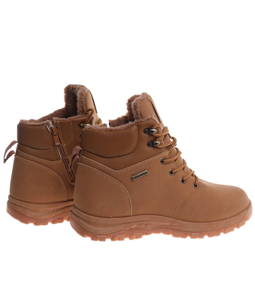 Wysokie zimowe buty trekkingowe męskie Camel /E5-1 184614 T477/
