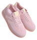 Wiązane snekaersy damskie różowe pastelowe /D3-3 18827 G455/