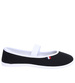 Czarne wsuwane balerinki tenisówki czeszki /G1-1 16024 T295/