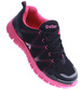 Czarno fuksjowe lekkie buty sportowe /G8-3 13747 S203/