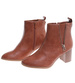 Ocieplane botki damskie na obcasie Camel /A1-3 18418 W4/