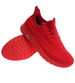 Wsuwane męskie czerwone buty sportowe /A3-1 18001 GF387/