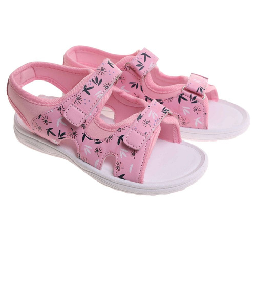 Różowe sandały dla dziewczynki /B3-2 17886 T294/