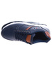 Sznurowane granatowe męskie buty sportowe /B3-2 16694 T482/