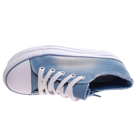 Niebieskie trampki dla dziewczynki /A9-2 17287 T111/