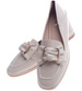 Beżowe balerinki lordsy /F6-2 13235 T277/
