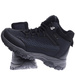 Ocieplane zimowe buty trekkingowe Czarne /A2-3 15391 T534/