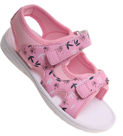 Różowe sandały dla dziewczynki /B3-2 17886 T294/