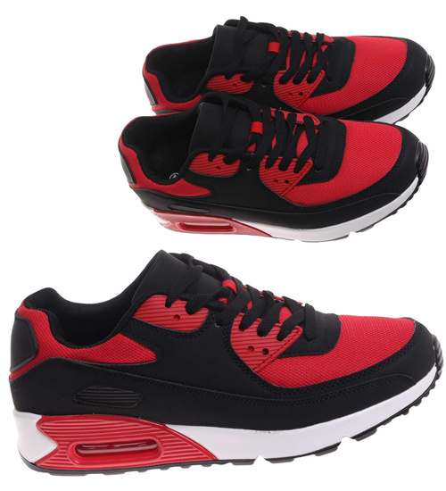 Wiązane buty sportowe męskie /F8-3 17966 W388/