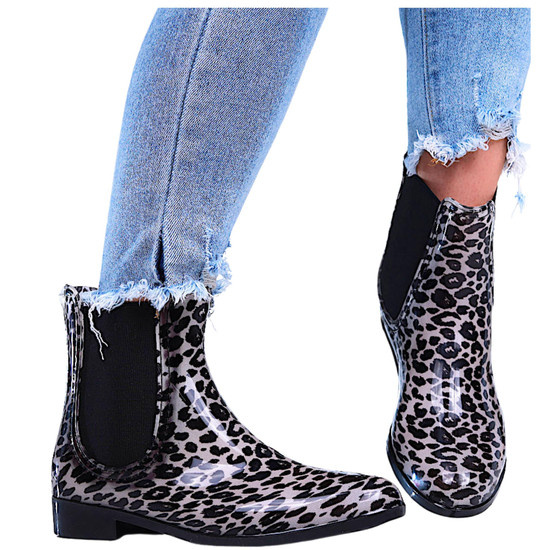 Klasyczne krótkie kalosze gumowce sztyblety Rain Chic /B1-1 15846 T390/