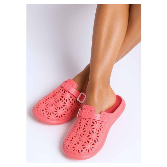 Klapki damskie Ażurowe buty na plażę Arbuzowe /H2 17854 G008/