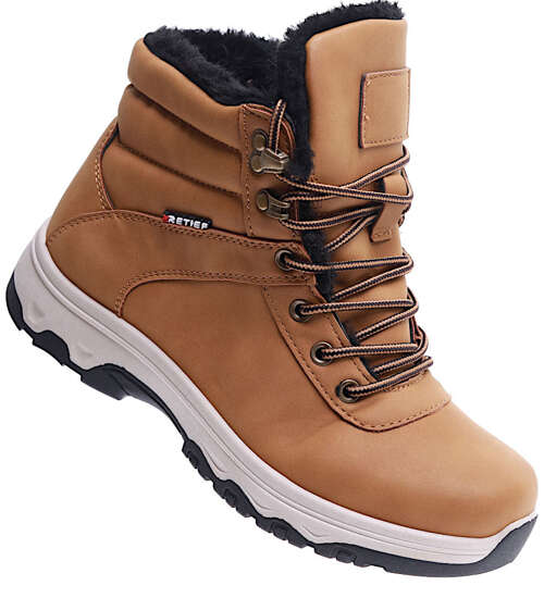 Cłopięce zimowe buty trekkingowe /B4-3 15304 T633/